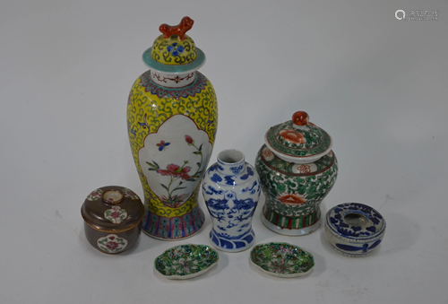 A small collection of 18th and 19th century Chinese