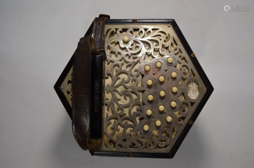 A Lachenal & Co. 31 button concertina