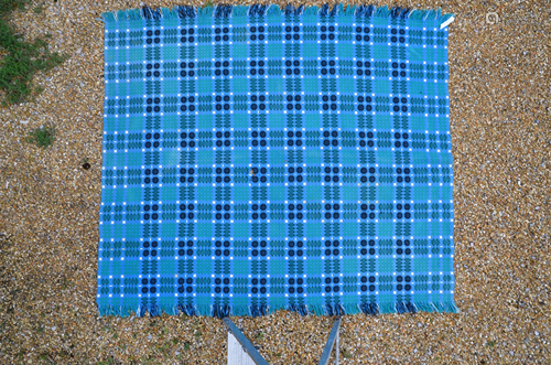 A Welsh wool blanket