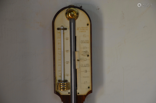 A barometer by J H Steward, London