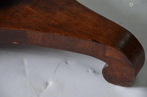 Victorian rosewood cross-banded mahogany brea…