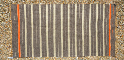 A flat-weave Navajo rug, 172 x 82 cm