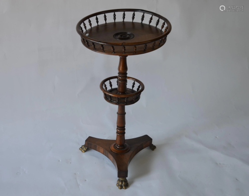 Victorian rosewood graduated two tier gallery to…