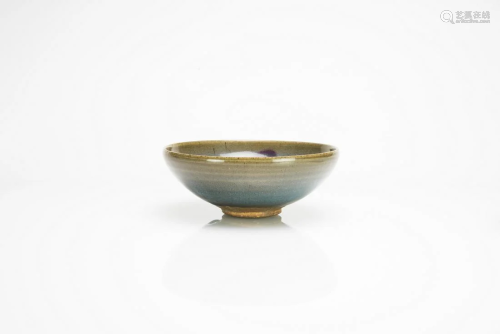 Song/Yuan Dynasty - A Purple Splashed Jun Bowl