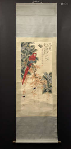 A CHINESE PAINTING, YU FEIYIN'S SPRING GREETING