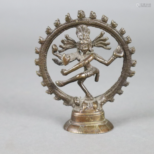 Darstellung des Shiva als Nataraja – Indien,