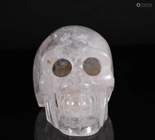 A CRYSTAL SKULL