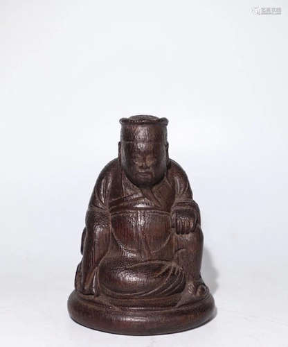 A Chinese Bamboo Carved Figurine