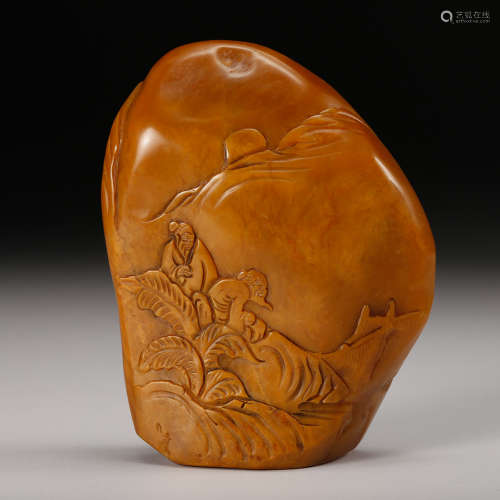 A Chinese Soapstone Teaching Seal