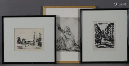 Konvolut Grafik - 1x Chagall, Marc (1887 Witebsk …