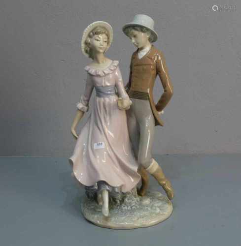 FIGURENGRUPPE / porcelain figures: 