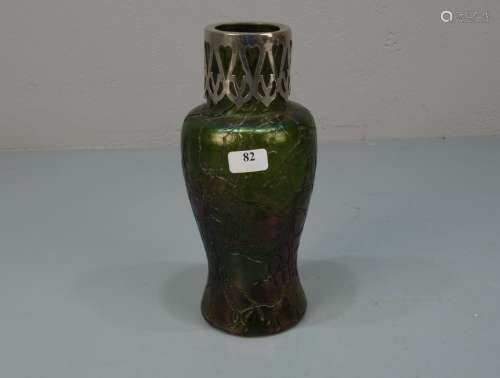 JUGENDSTIL - VASE / art nouveau vase, Glas, Böhmen, Glasfabrik Elisabeth / Elisabethenhütte: