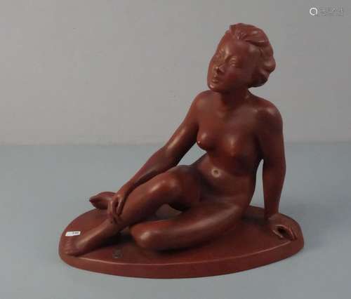 PORZELLANFIGUR / porcelain figure: 