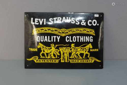 JEANS - WERBESCHILD / BLECHSCHILD / advertising 