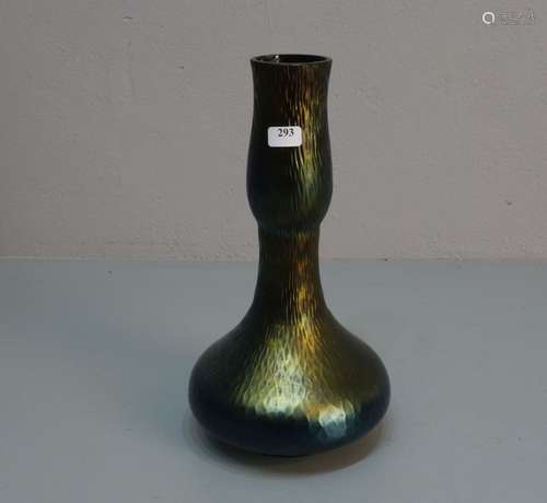 JUGENDSTIL - VASE / art nouveau vase, Glas, Böhmen, Glasfabrik Elisabeth / Elisabethenhütte: