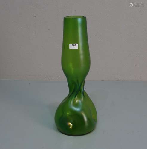 JUGENDSTIL - VASE / art nouveau vase, Glas, Böhmen, Glasfabrik Elisabeth / Elisabethenhütte: