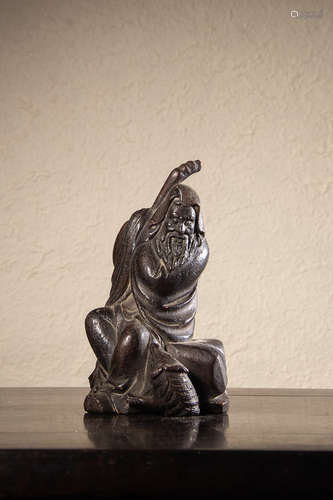 A Chinese Bamboo Root Carved Figurine