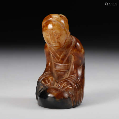A Chinese Jade Figurine