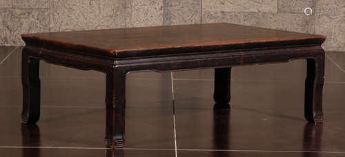 A HUALI WOOD TABLE