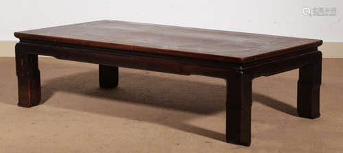 A HUALI WOOD TABLE