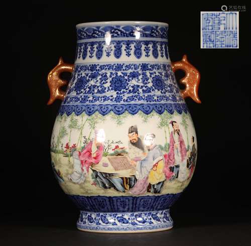 A CHINESE VINTAGE PORCELAIN 