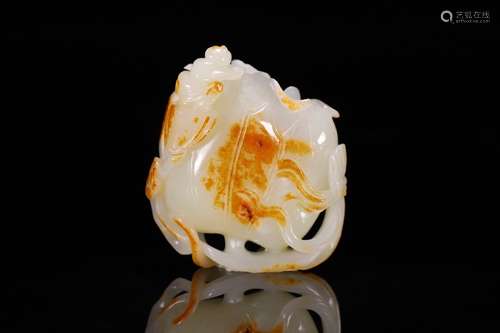 A Chinese Hetian Jade Ornament