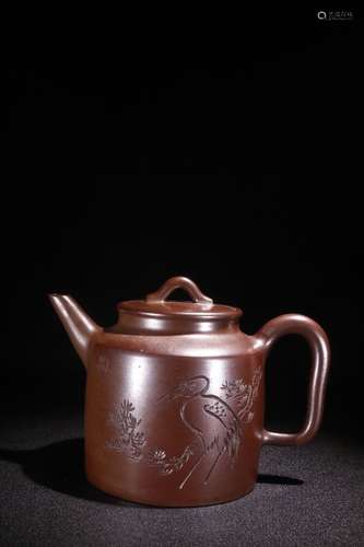 A Chinese Teapot Of Mud