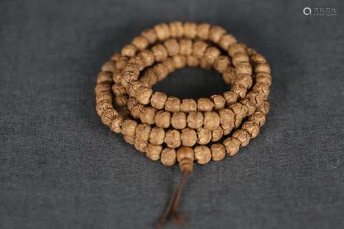 A Chinese Agarwood Rosary