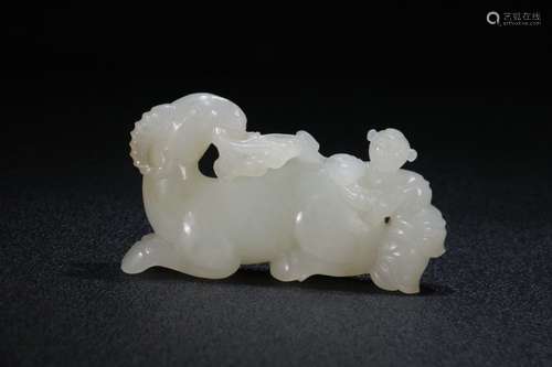 A Chinese Hetian Jade Ornament