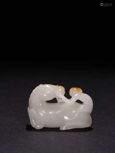 A Chinese Hetian Jade Ornament