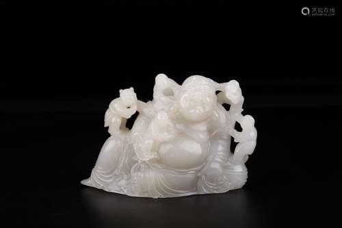 A Chinese Hetian Jade Ornament