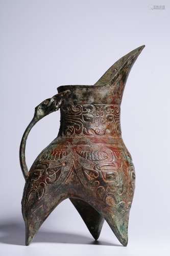 A Chinese Bronze Ware Vessel