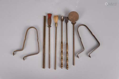 Set Of Chinese Bronze Censer Uses