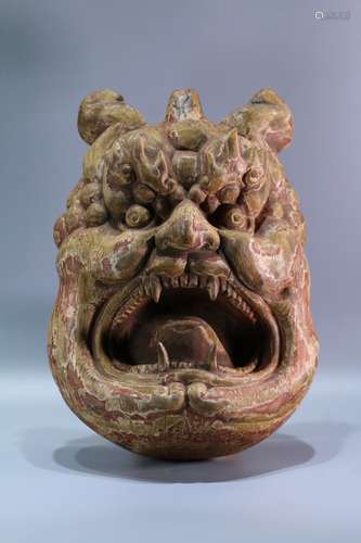 A Chinese Wood Mask