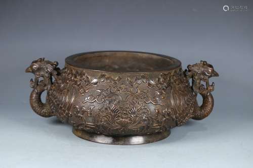 A Chinese Bronze Censer