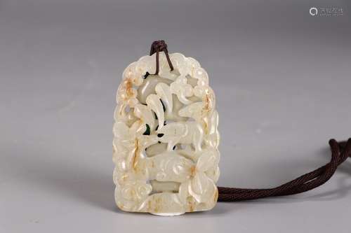 A Chinese Hetian Jade Pendant