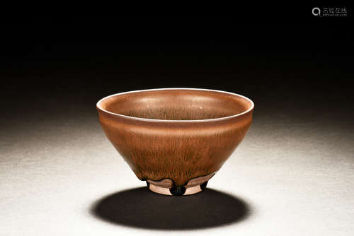 JIAN WARE HARE FUR BOWL