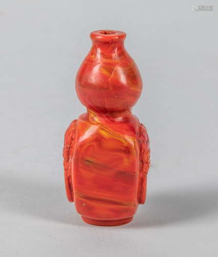 Chinese Double Gourd Snuff Bottle