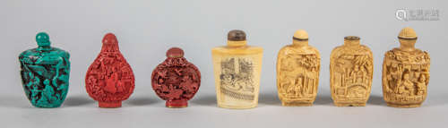 Chinese Composite Imitating Snuff Bottles