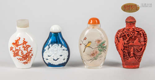 Group of Chinese Snuff Bottles