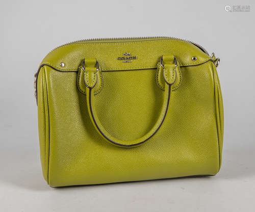 Coach Miniature Crossgrain Leather Bennett