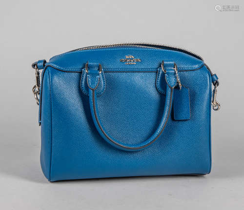 Coach Bennett Mini Atlantic Leather Satchel