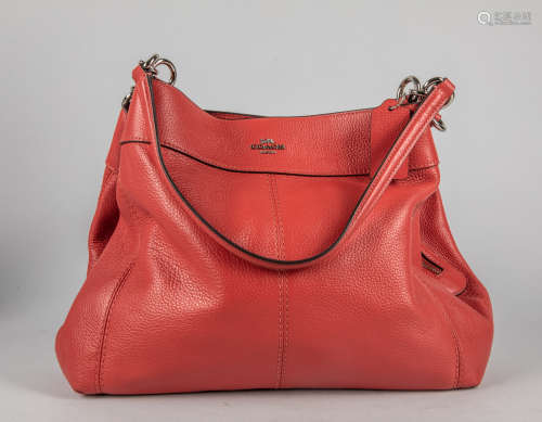 Coach Women's Lexy Pebbled Leather Shoulder Bag