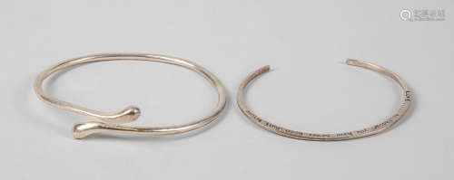 Set Of 925 Sterling Silver Bracelets