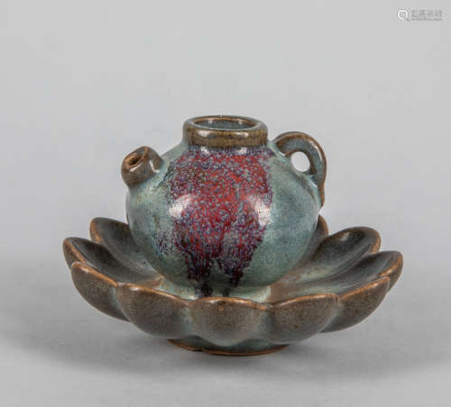 Important Chinese Jun Type Porcelain Pot