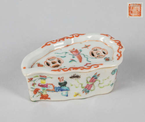 Chinese Famille Rose Porcelain Censer