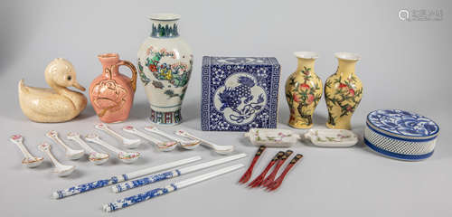 Group of Porcelain Items