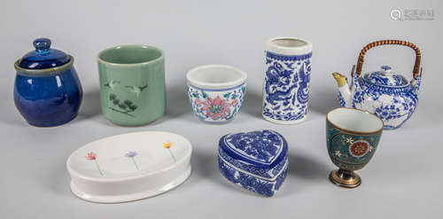 Group of Asian Porcelain Items