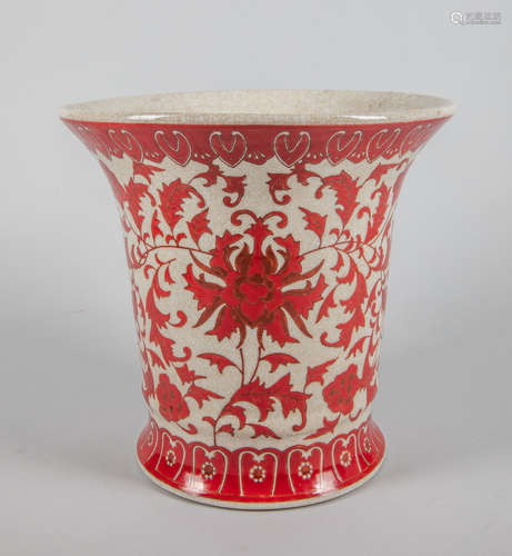 Chinese Export Famille Rose Porcelain Vase