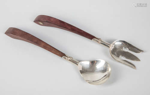 Set Mexico Sterling Silver Flat Wares